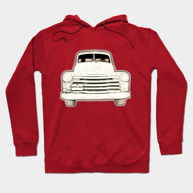 Vintage Truck Hoodie by unclejohn